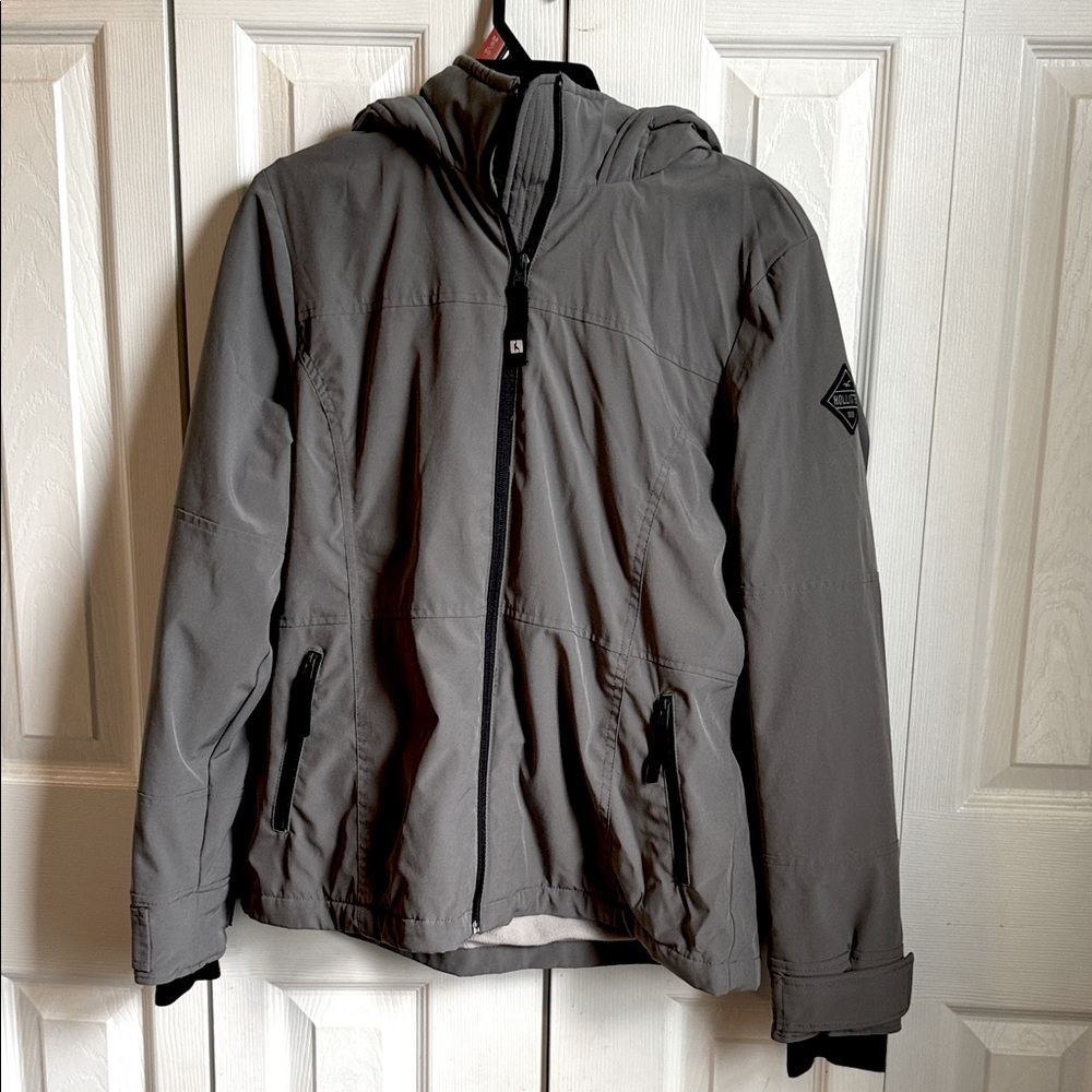 Hollister Gray All Weather Jacket